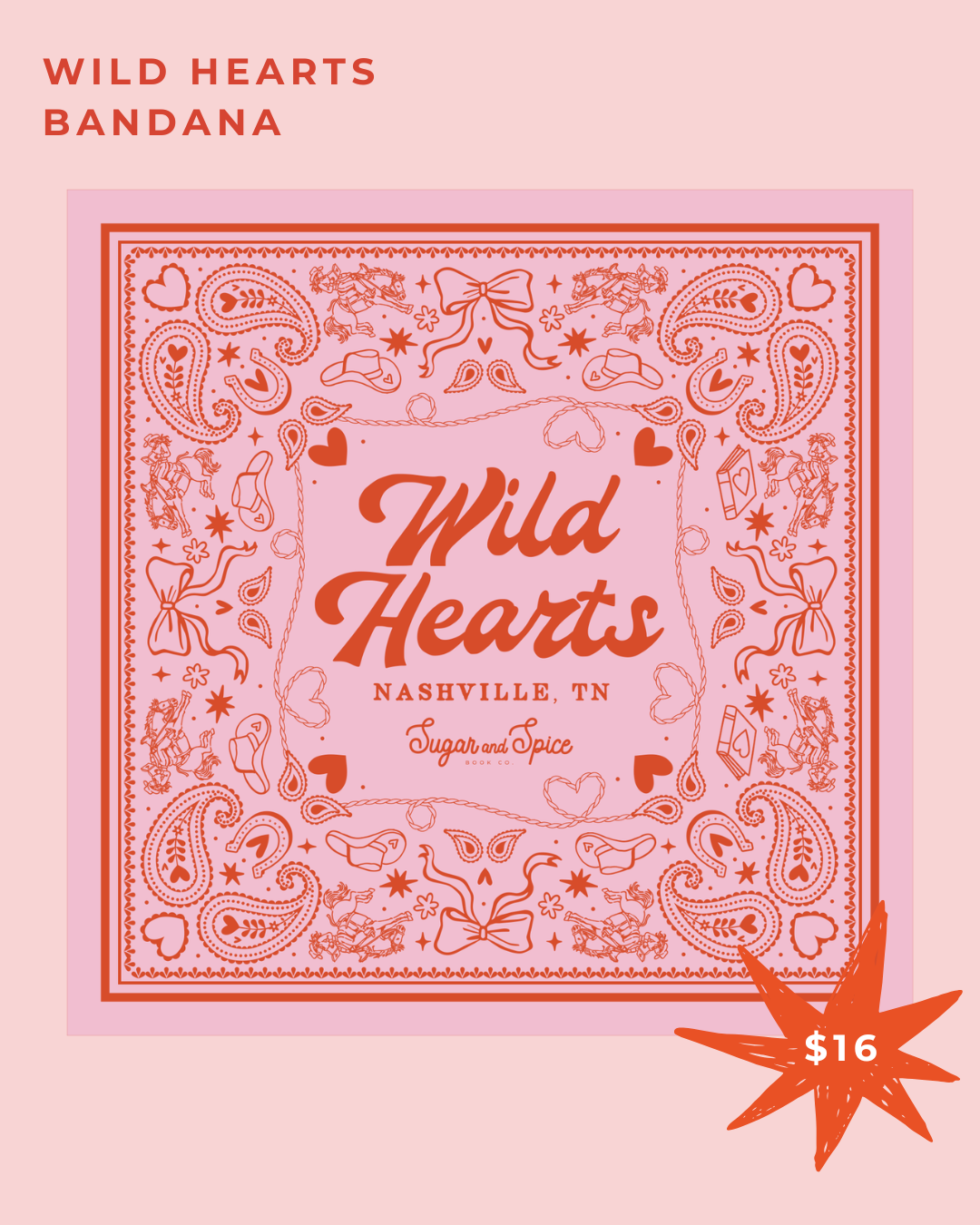 Wild Hearts Bandana