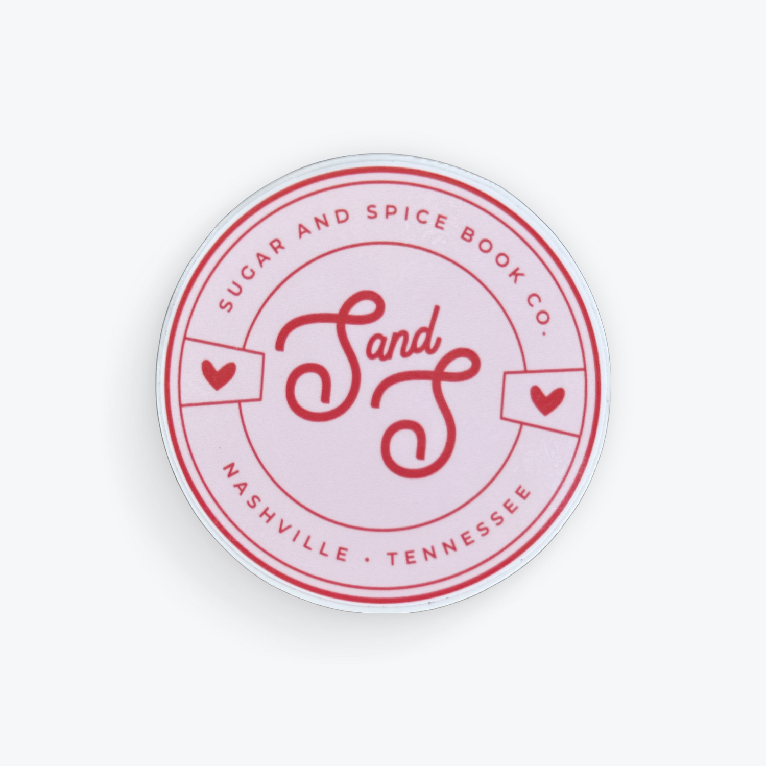 Sugar and Spice Badge - Round Sticker