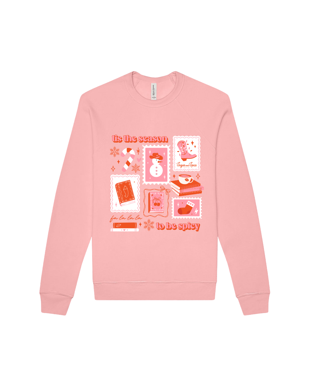 "Tis the Season to Be Spicy” Holiday Crewneck