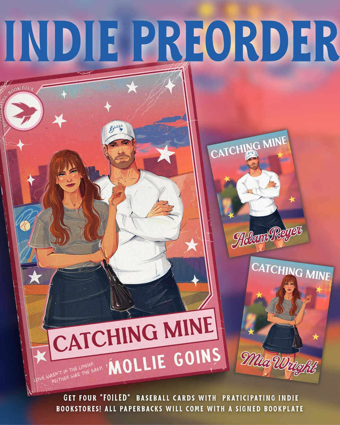 Catching Mine - Mollie Goins (Paperback) Character Cover