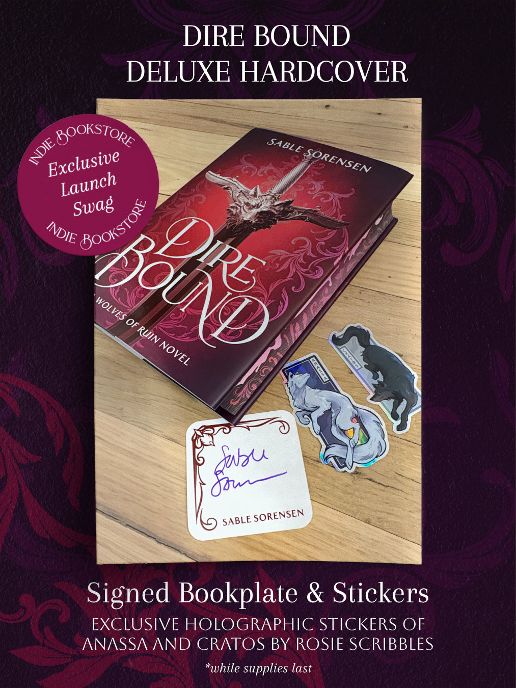 Dire Bound (Deluxe Limited Edition) - Sable Sorensen (Hardcover)