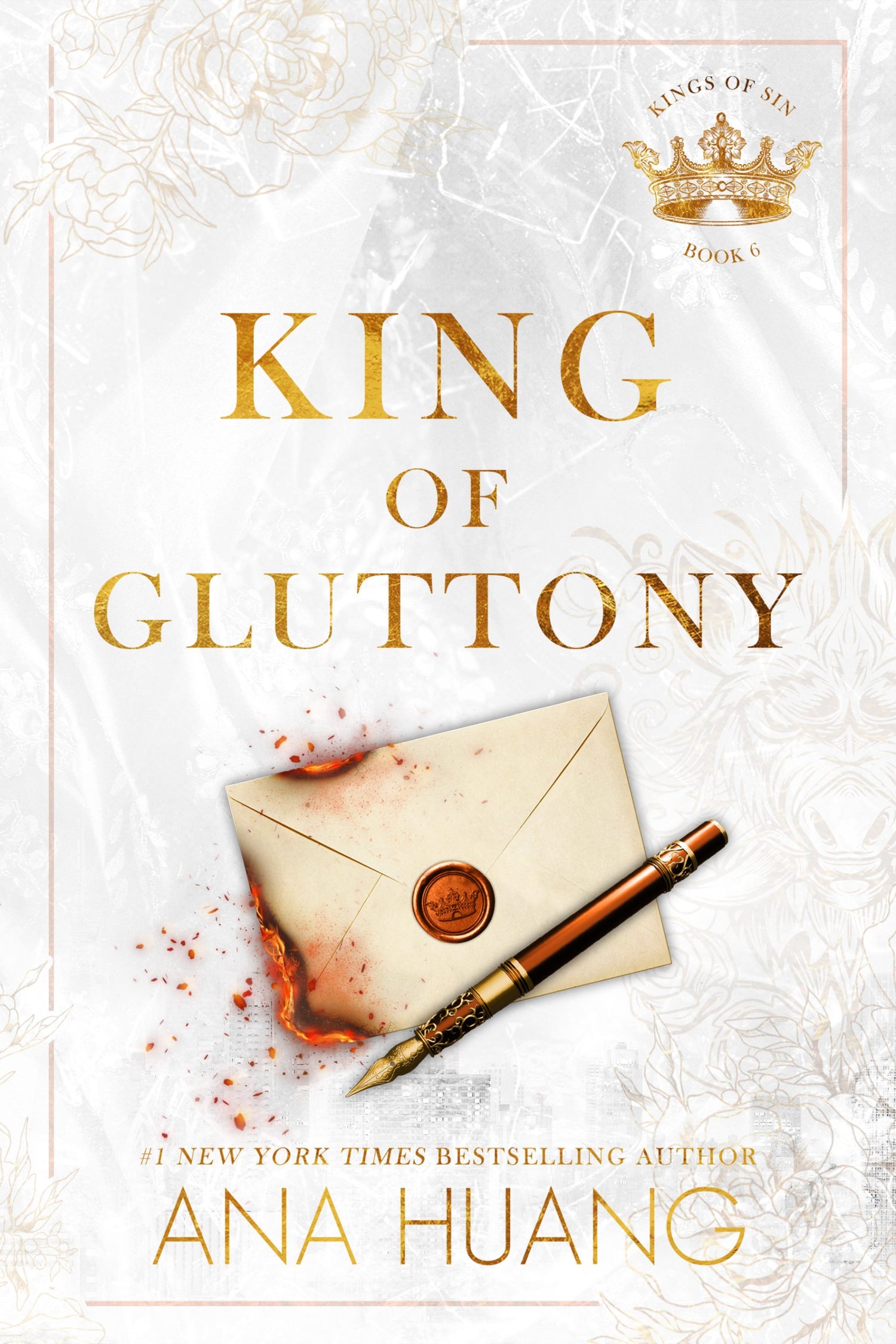 King of Gluttony (Kings of Sin) - Ana Huang (Paperback) [SIGNED COPY]